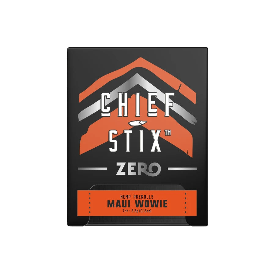CHIEF STIX ZERO HEMP PREROLLS (7CT X 0.5G EACH)