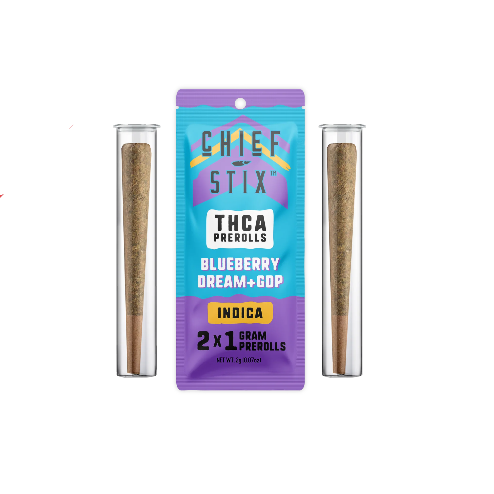 CHIEF STIX 1 GRAM THC-A PRE-ROLL (2CT/PACK)