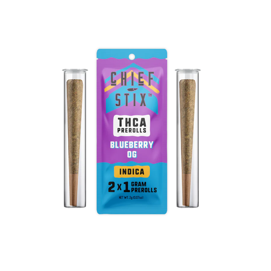 CHIEF STIX 1 GRAM THC-A PRE-ROLL (2CT/PACK)