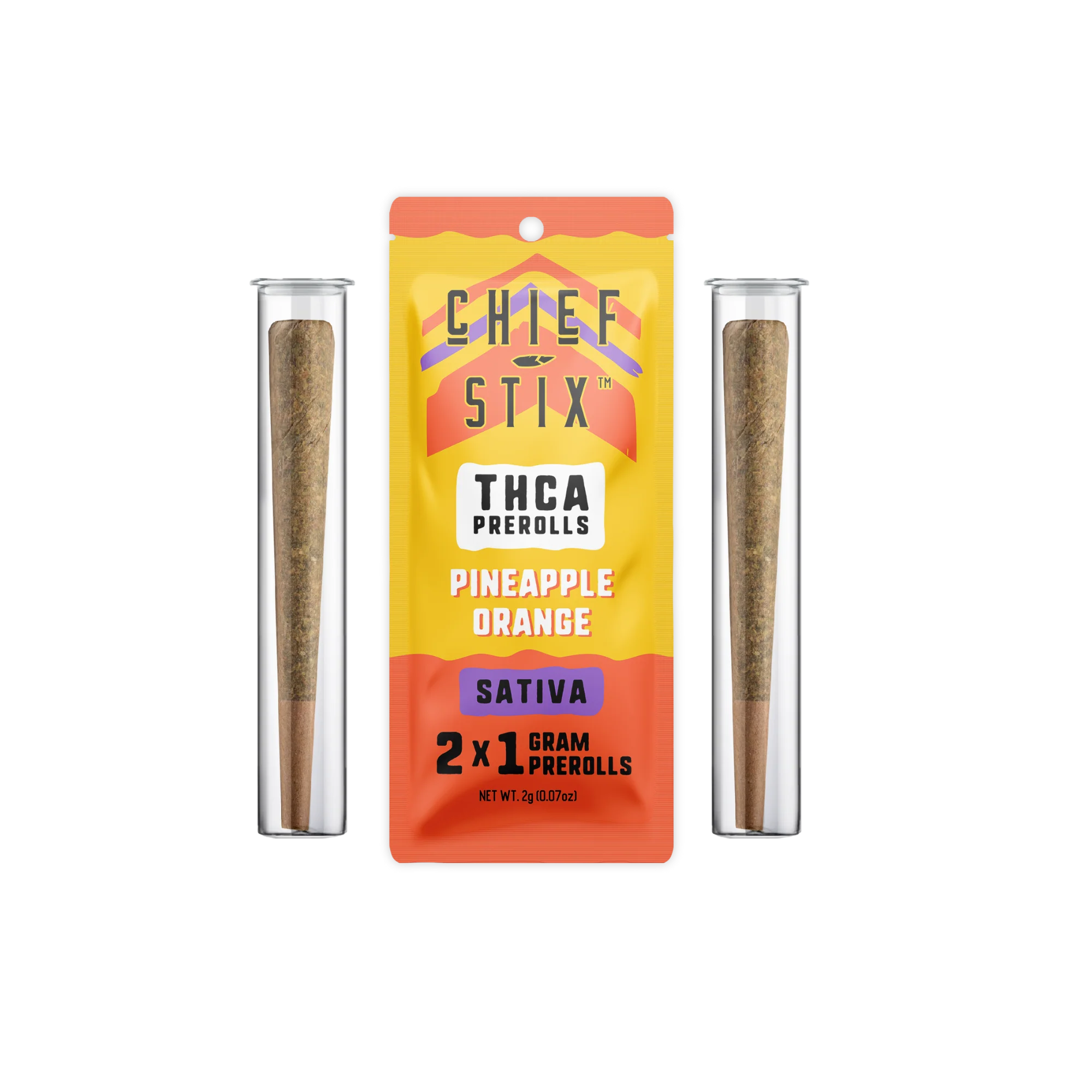 CHIEF STIX 1 GRAM THC-A PRE-ROLL (2CT/PACK)