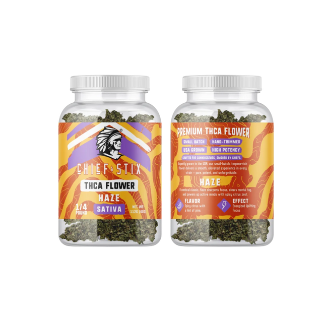 CHIEF STIX QUARTER POUND THC-A FLOWER