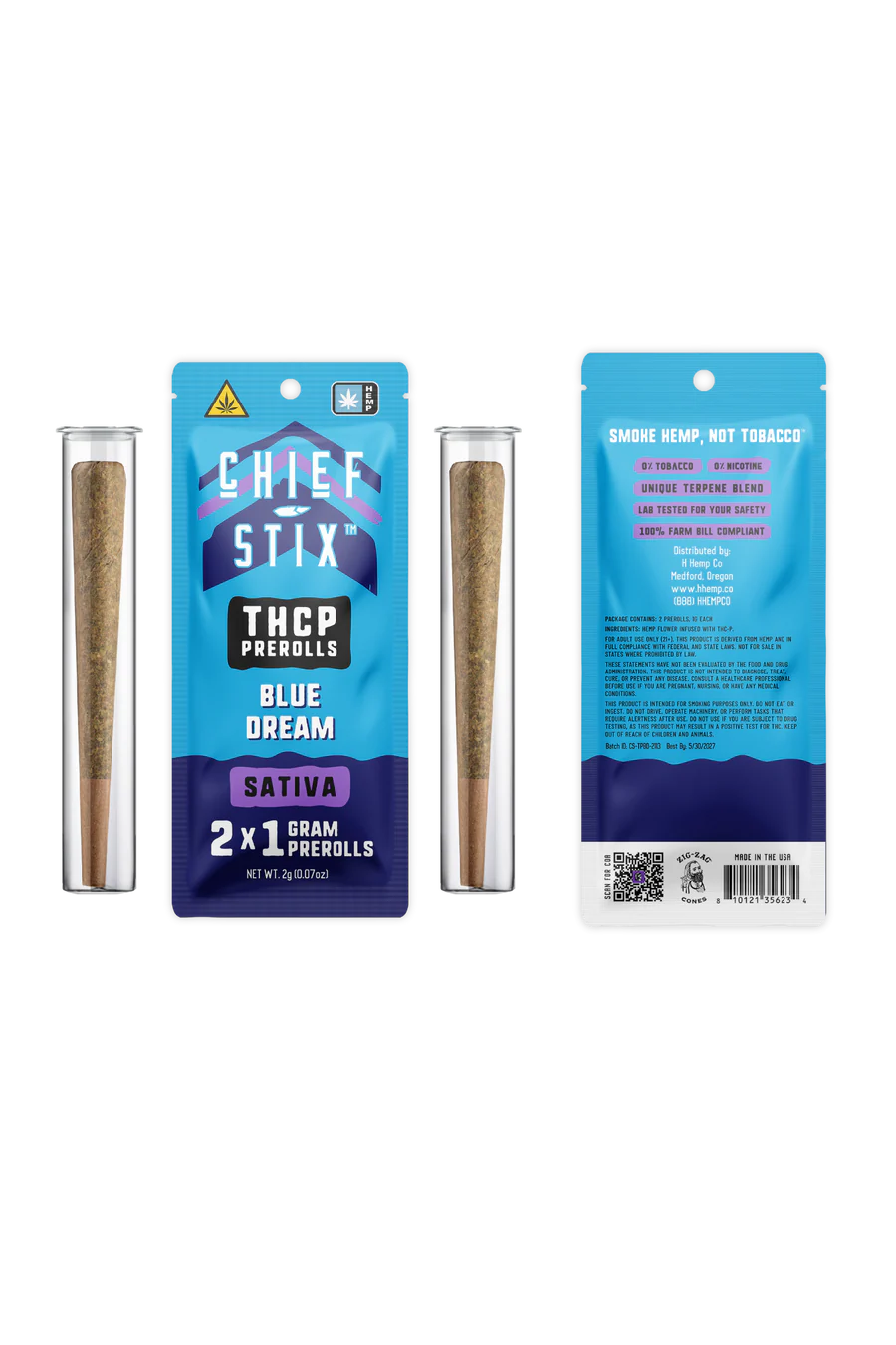 CHIEF STIX 1 GRAM THC-P PRE-ROLL (2CT/PACK)