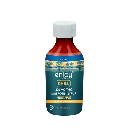 ENJOY HEMP 4OZ LIVE ROSIN THC SYRUP