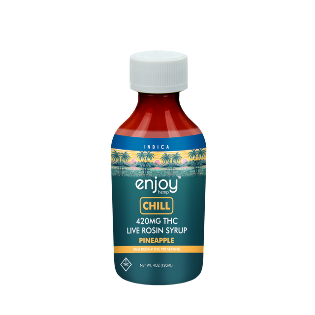 ENJOY HEMP 4OZ LIVE ROSIN THC SYRUP