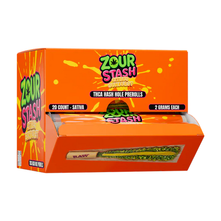 ZOUR STASH THCA 2G HASH HOLE PRE-ROLLS (20CT DISPLAY)