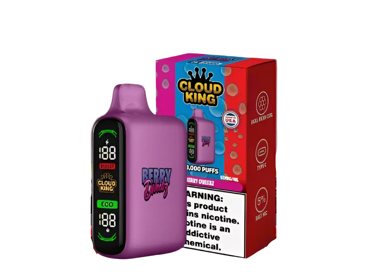 CLOUD KING CK20000 USA MADE DISPOSABLE (10CT DISPLAY) Rising Wholesale Inc. CLOUD KING CK20000 USA MADE DISPOSABLE (10CT DISPLAY) Rising Wholesale Inc.