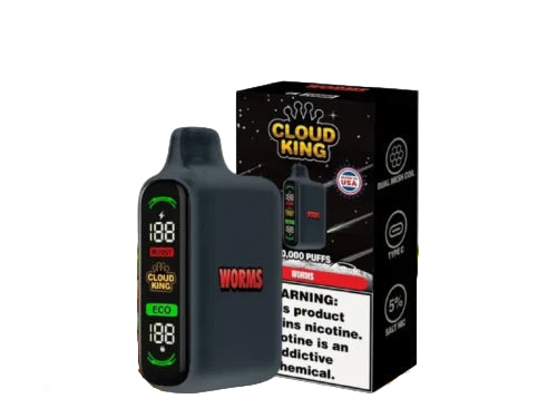 CLOUD KING CK20000 USA MADE DISPOSABLE (10CT DISPLAY) Rising Wholesale Inc. CLOUD KING CK20000 USA MADE DISPOSABLE (10CT DISPLAY) Rising Wholesale Inc.
