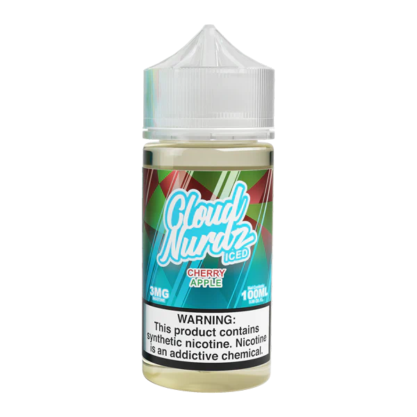 CLOUD NURDZ SYNTHETIC NICOTINE ELIQUID 100ML