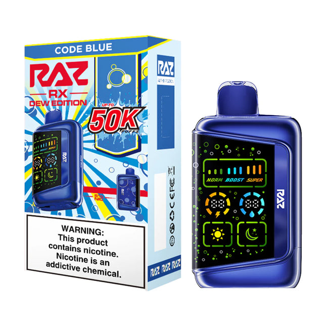 RAZ RX50000 5% DISPOSABLE VAPE (5CT DISPLAY)