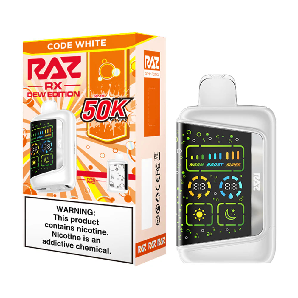 RAZ RX50000 5% DISPOSABLE VAPE (5CT DISPLAY)