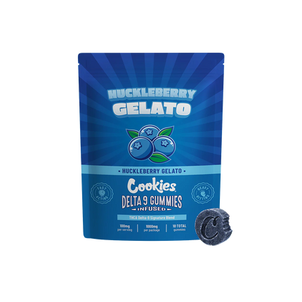 COOKIES 1000MG THCA D9 INFUSED GUMMIES (10CT/PK)
