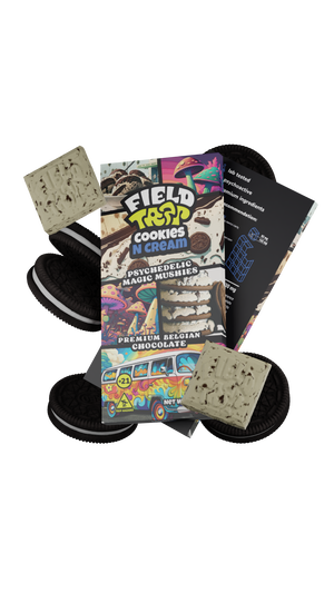 FIELD TRIP PSYCHEDELIC MAGIC MUSHIES BELGIAN CHOCOLATE BAR