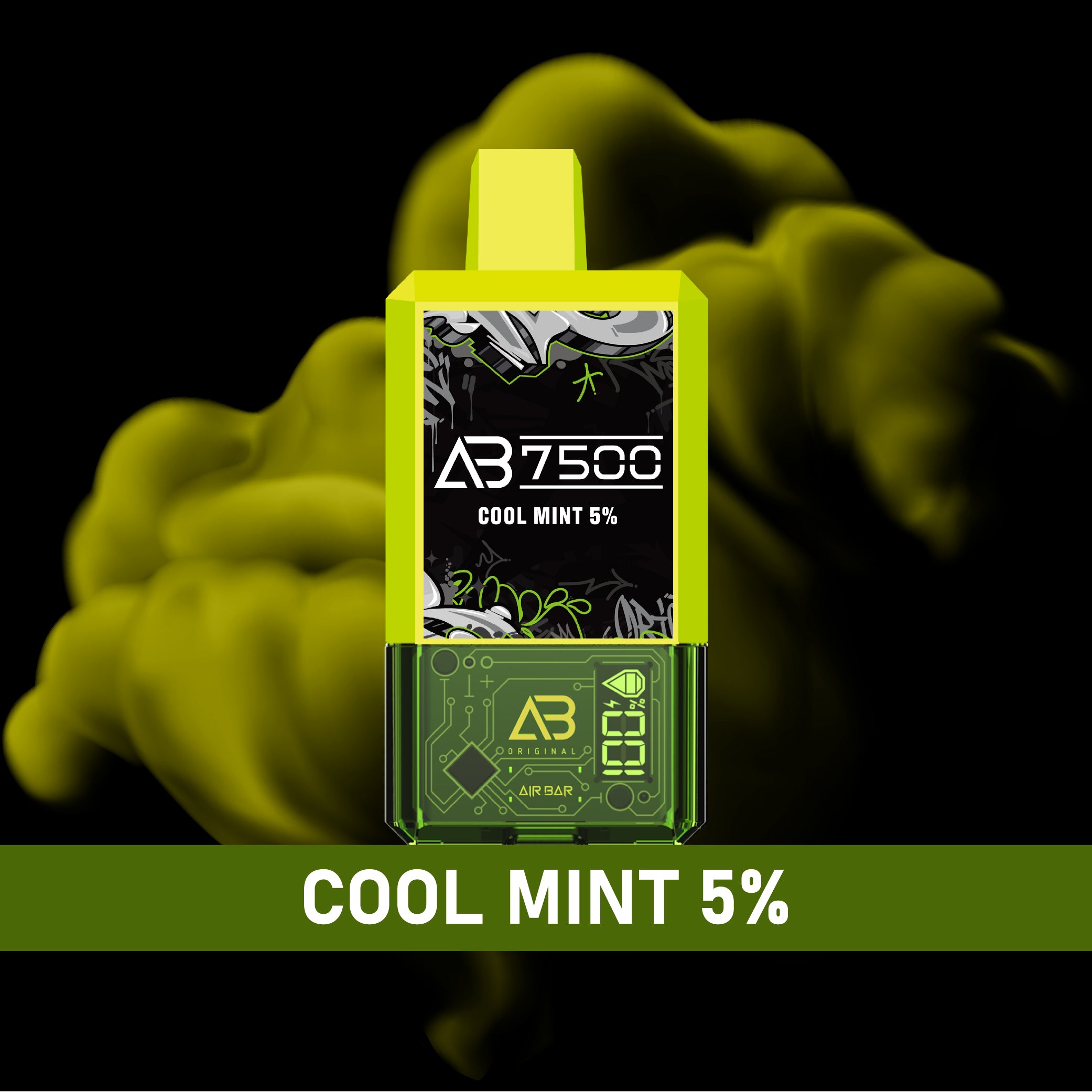 AIR BAR AB7500 5% DISPOSABLE 10CT/DISPLAY