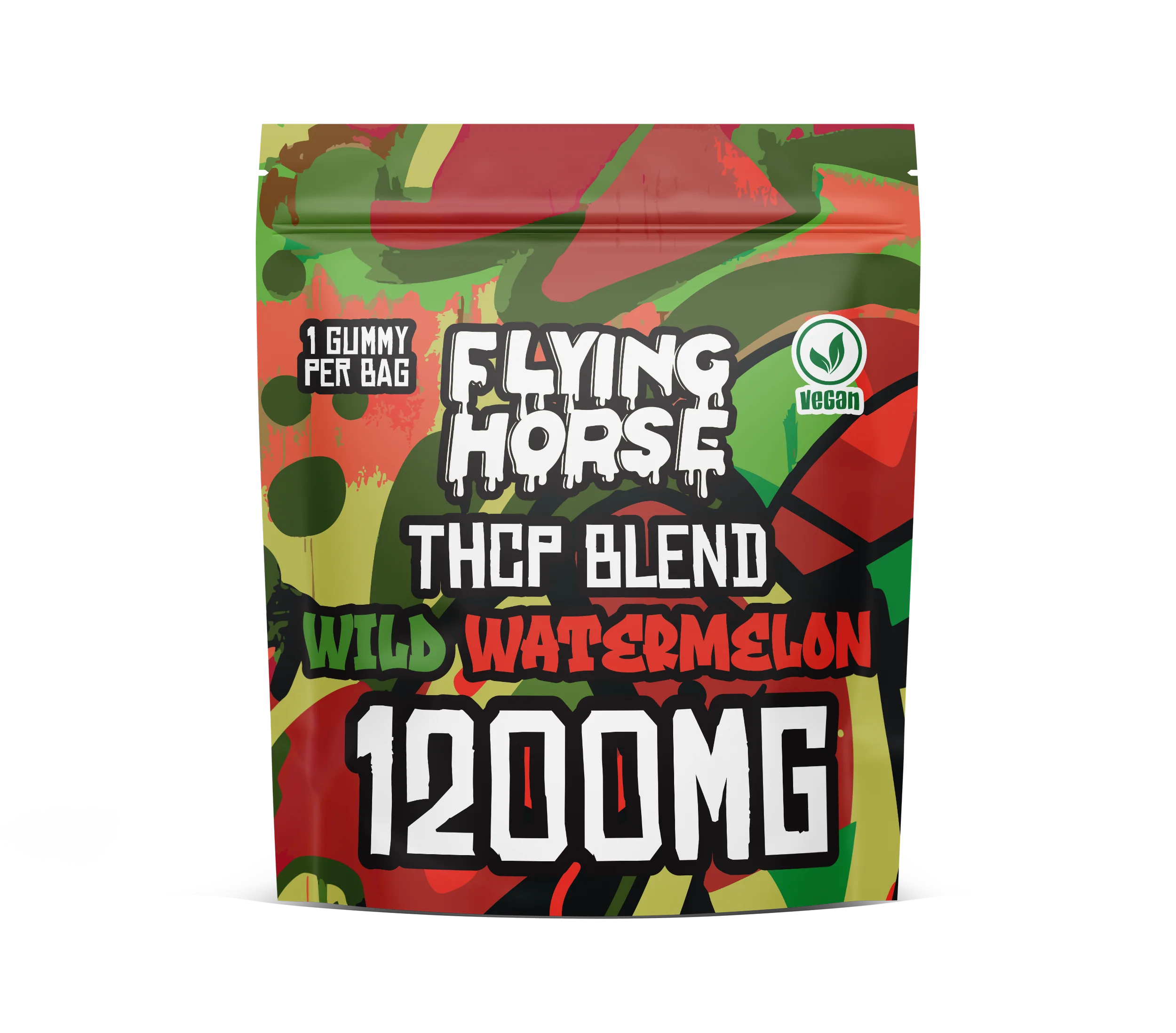 FLYING HORSE THCP BLEND INFUSED GUMMIES 1200MG/GUMMY (80CT JAR)