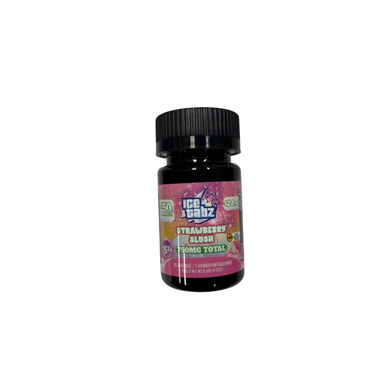 ICE TABZ 7-HYDROXY 150MG TAB 24.99 PRE PRICE (5CT BOTTLE)