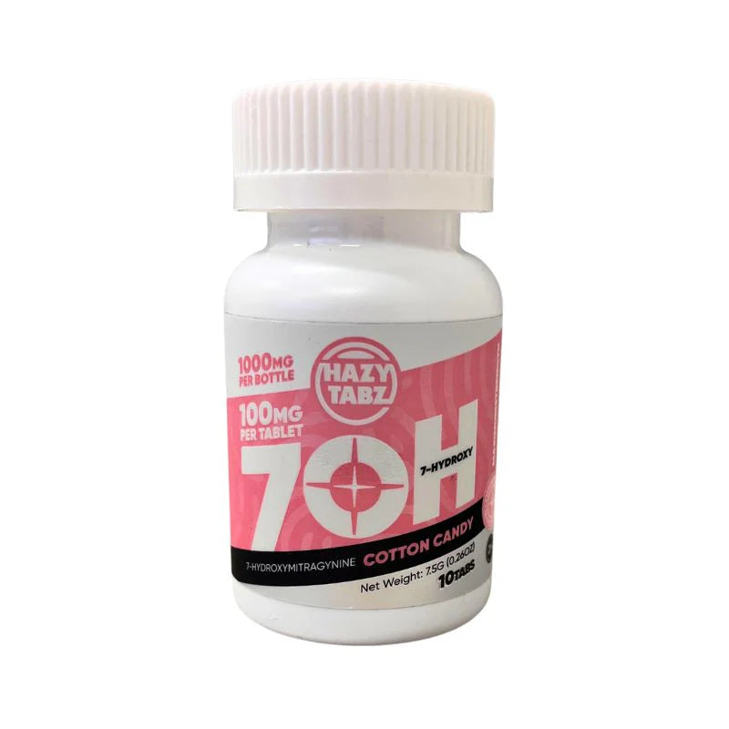 HAZY TABZ 7OH 100MG PER TAB (10CT JAR)