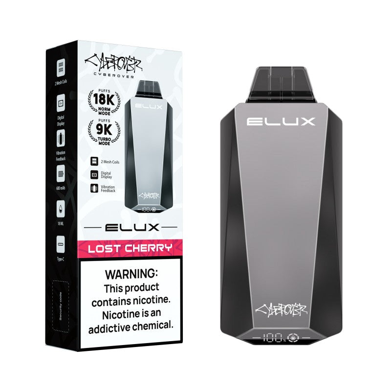 ELUX CYBEROVER 18,000 PUFFS DISPOSABLE (DISPLAY OF 5)