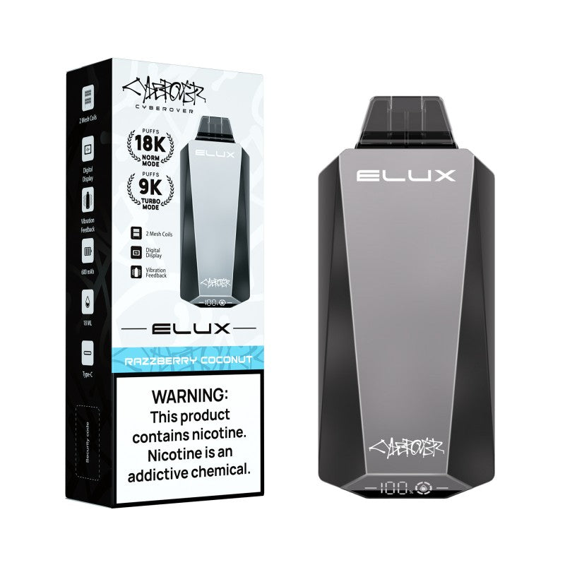 ELUX CYBEROVER 18,000 PUFFS DISPOSABLE (DISPLAY OF 5)