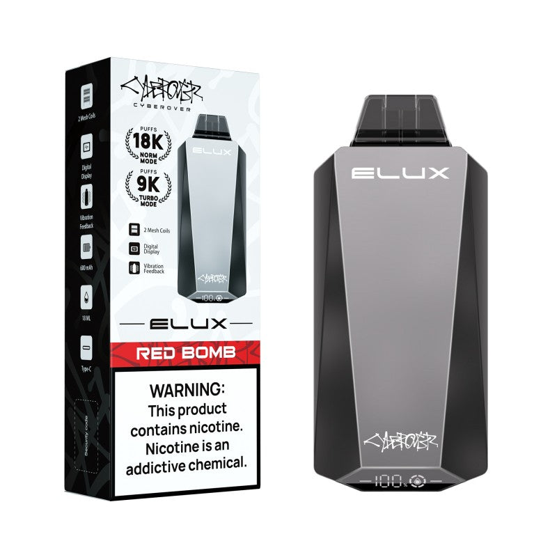 ELUX CYBEROVER 18,000 PUFFS DISPOSABLE (DISPLAY OF 5)