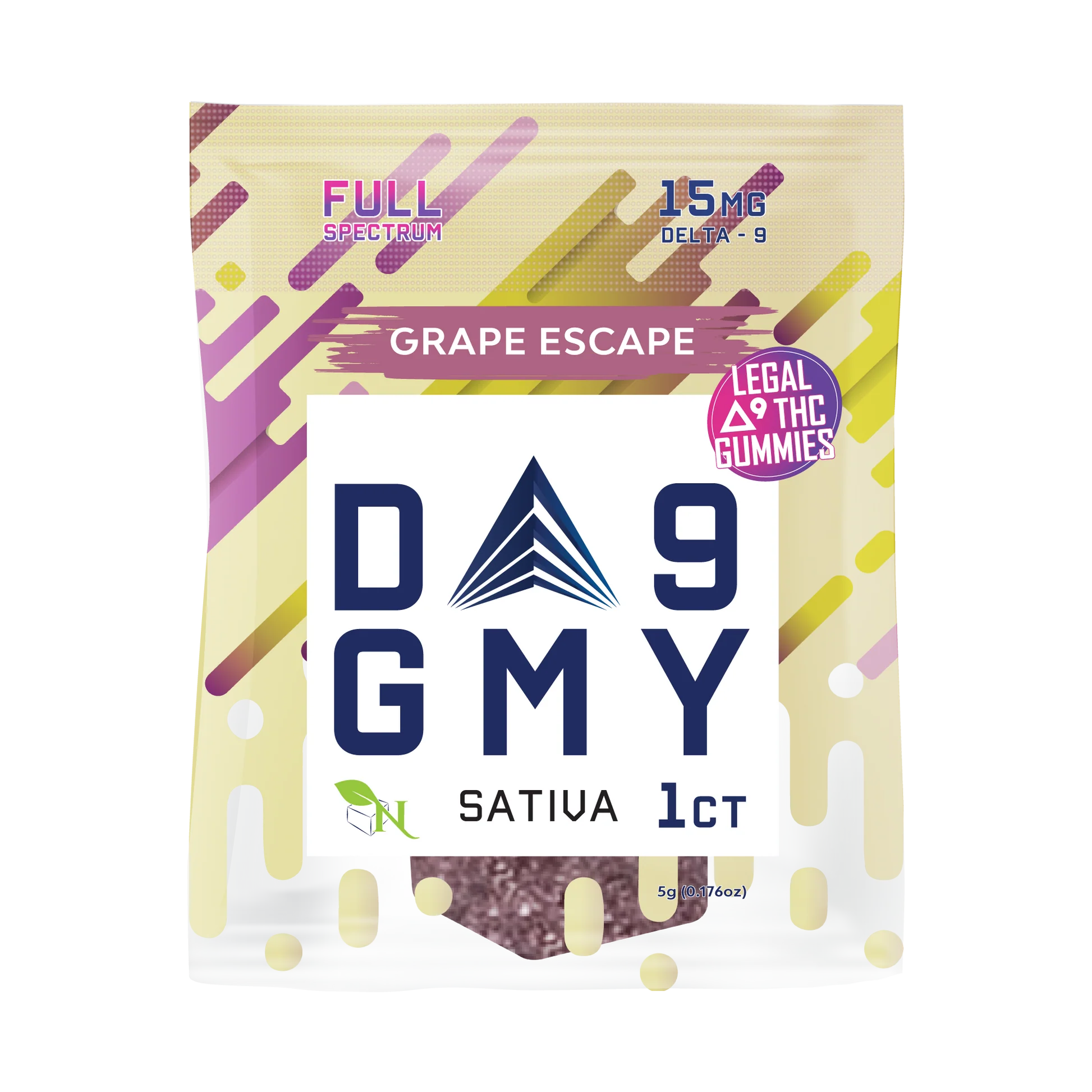 AGFN 375MG D9 GUMMY BOX (15MG X 25CT)