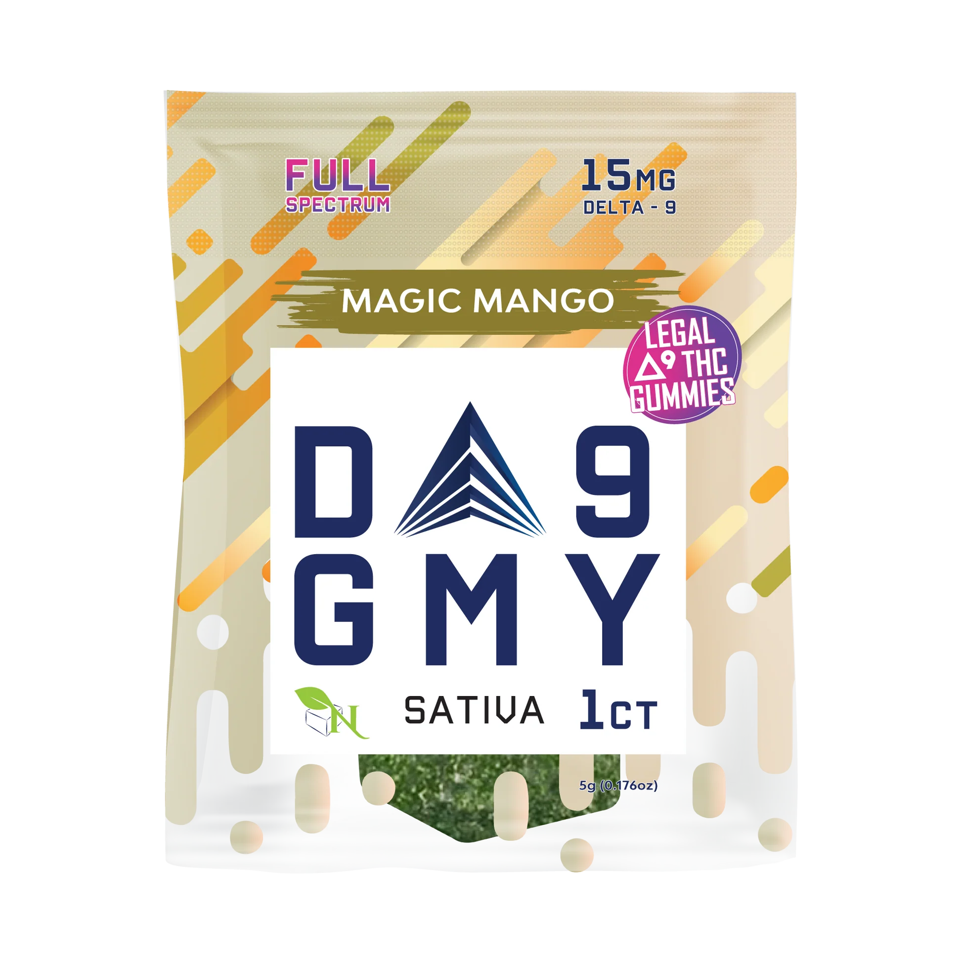 AGFN 375MG D9 GUMMY BOX (15MG X 25CT)