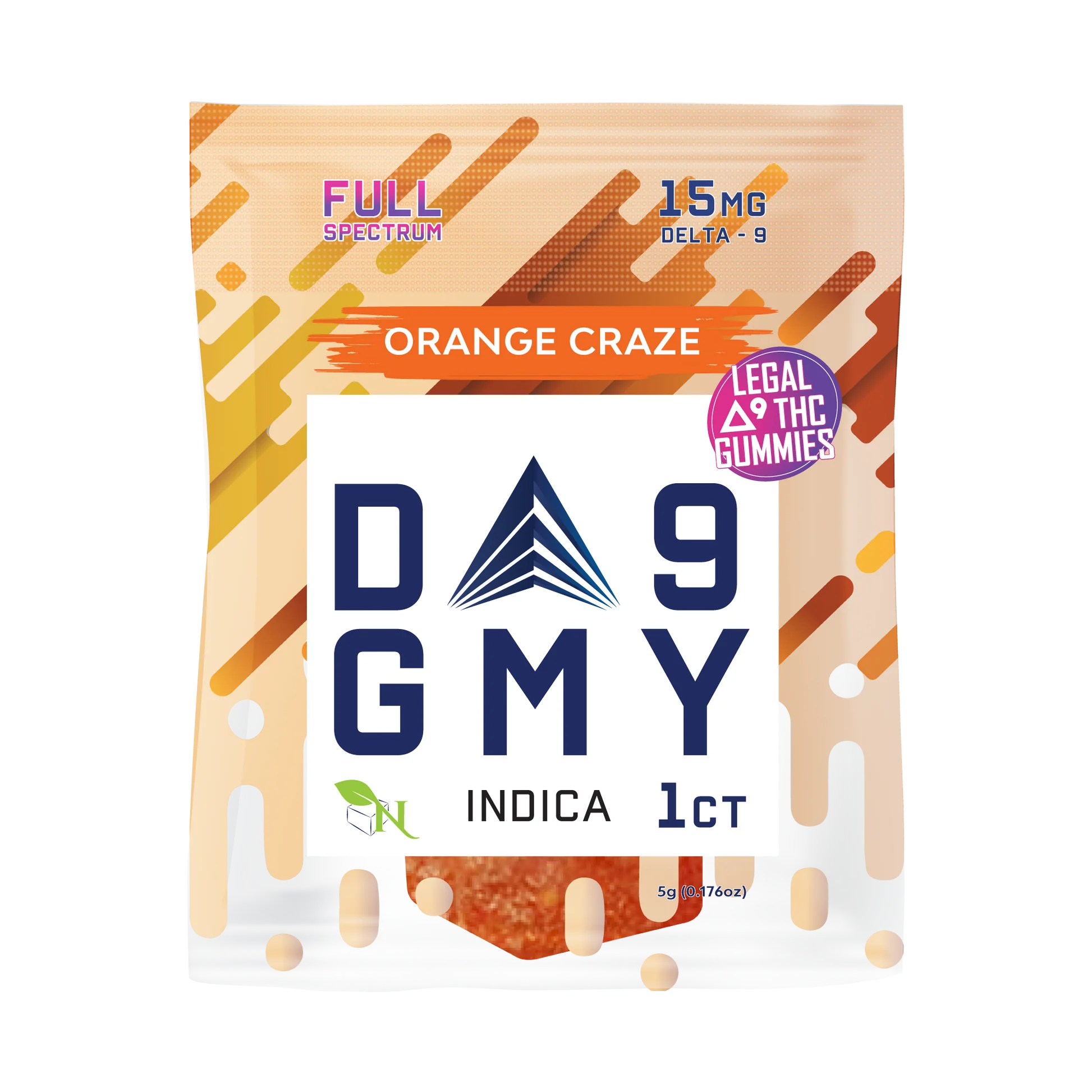 AGFN 375MG D9 GUMMY BOX (15MG X 25CT)