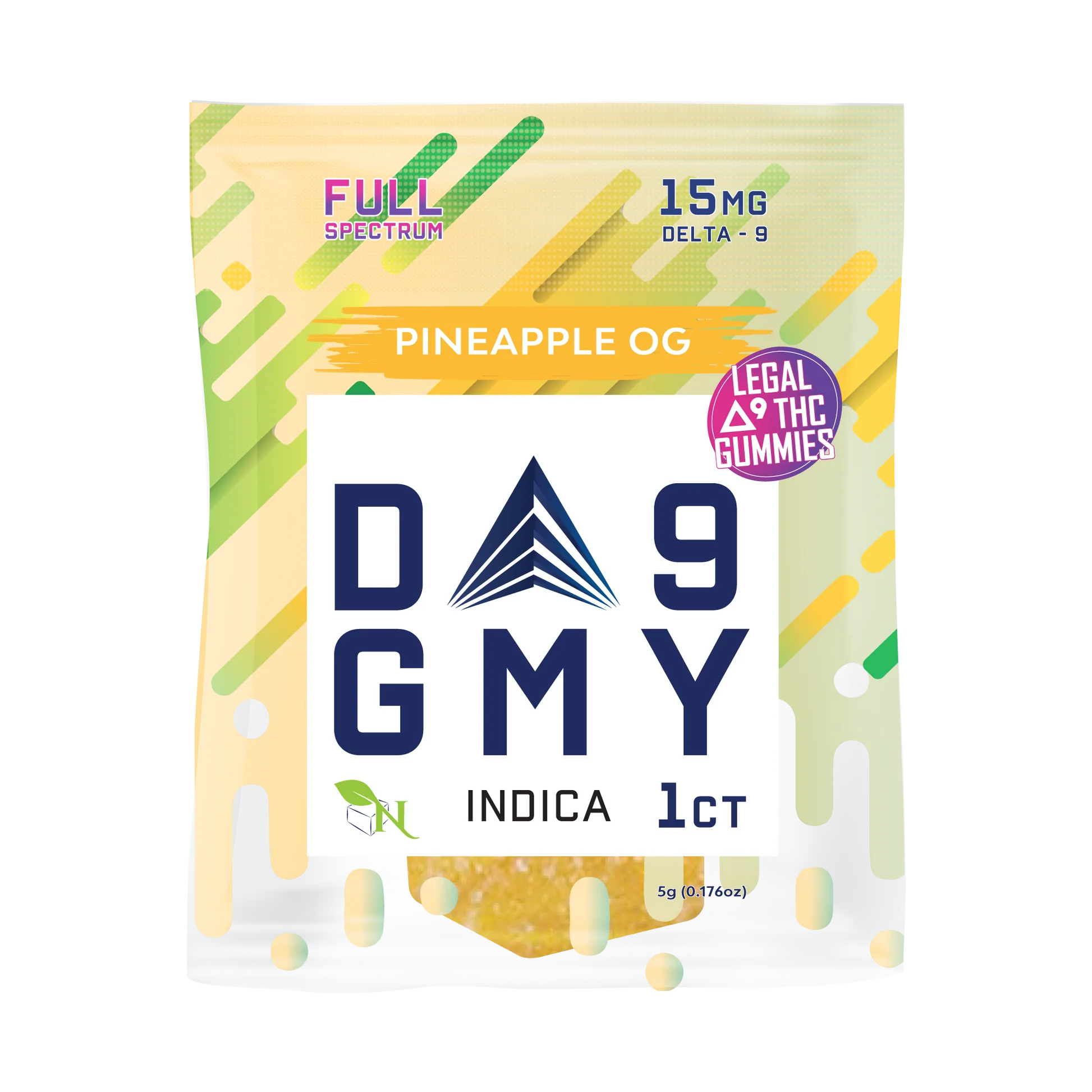 AGFN 375MG D9 GUMMY BOX (15MG X 25CT)