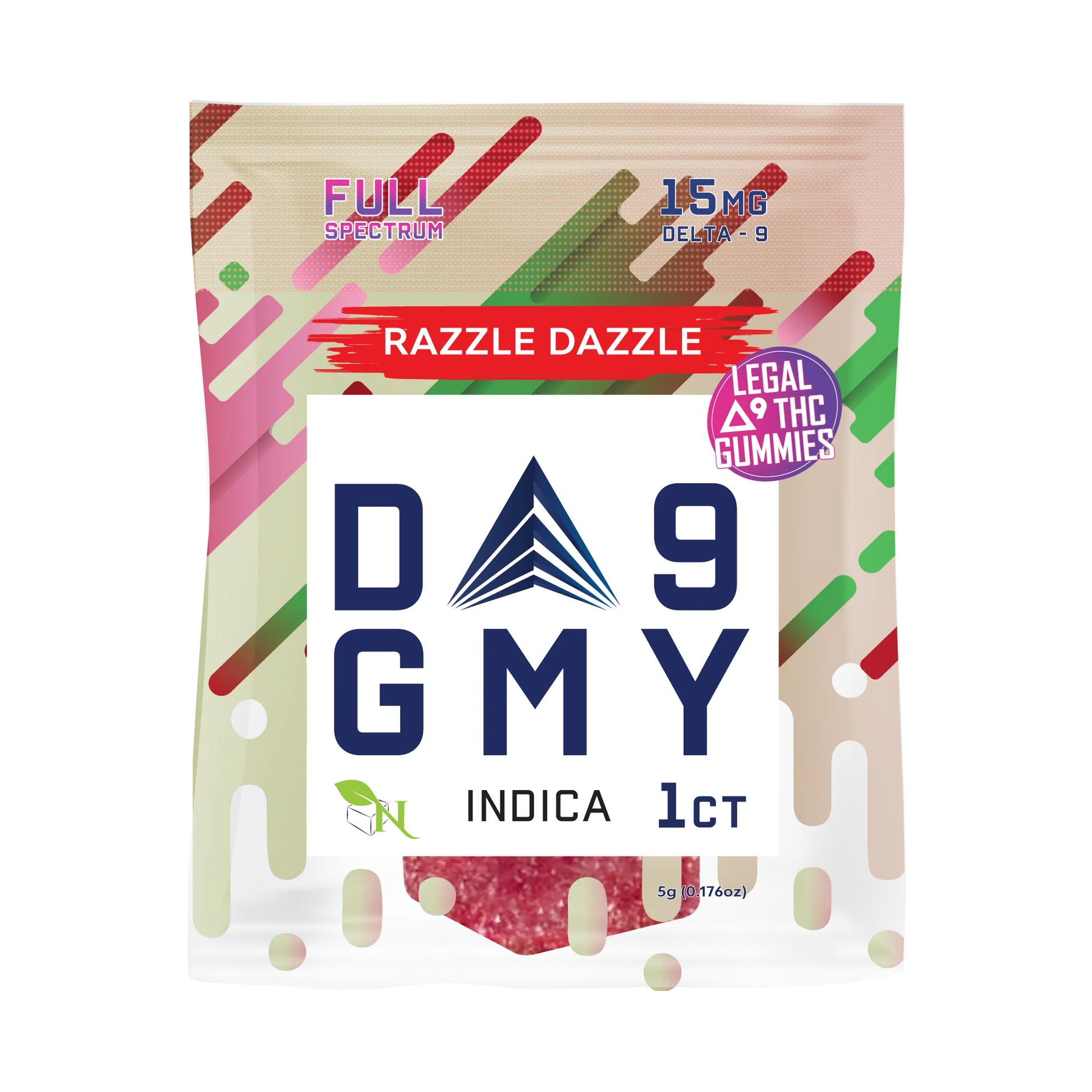 AGFN 375MG D9 GUMMY BOX (15MG X 25CT)
