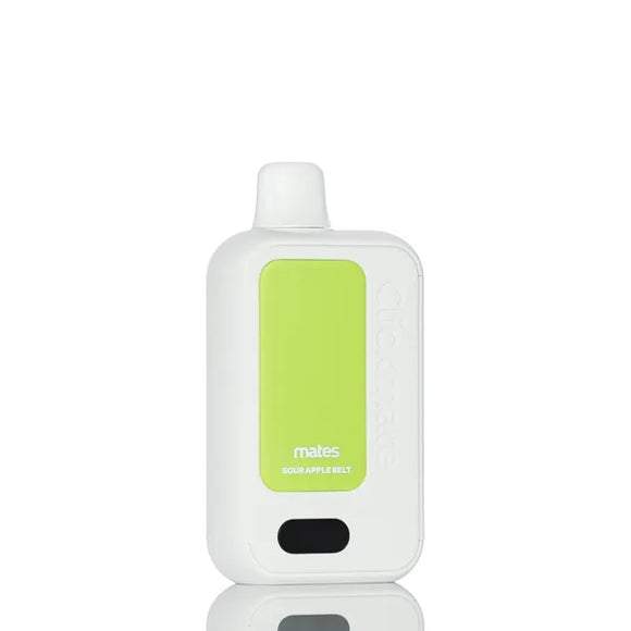 DAZE MATES BY CLICKMATE 15K PUFFS 5% NICOTINE (5CT DISPLAY) SOUR APPLE BELT 753275932322