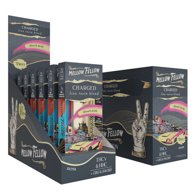 MELLOW FELLOW 1ML LIVE RESIN DISPOSABLE DESTINATION SERIES