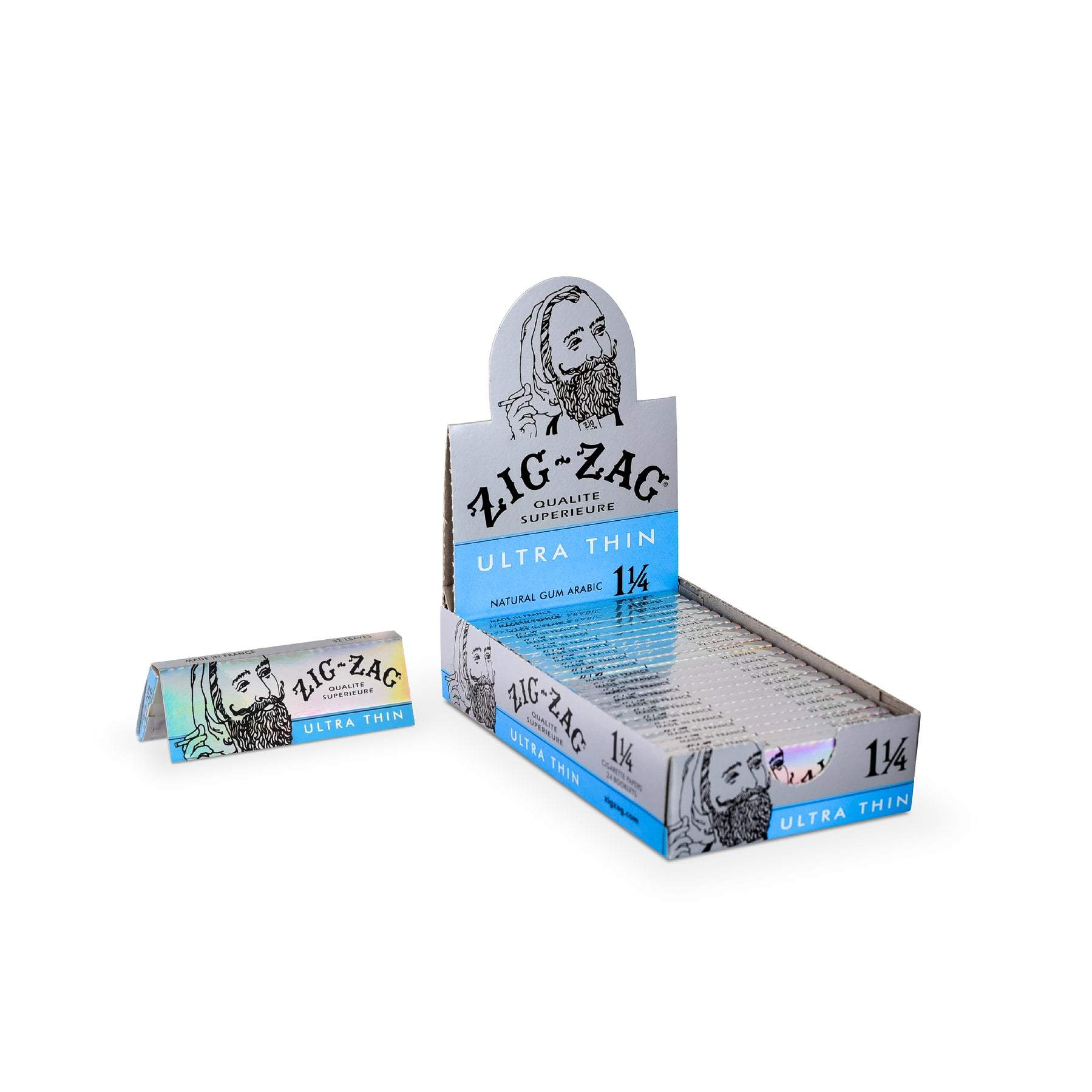 ZIG-ZAG ULTRA THIN ROLLING PAPER 1 1/4 (48CT/DISPLAY)