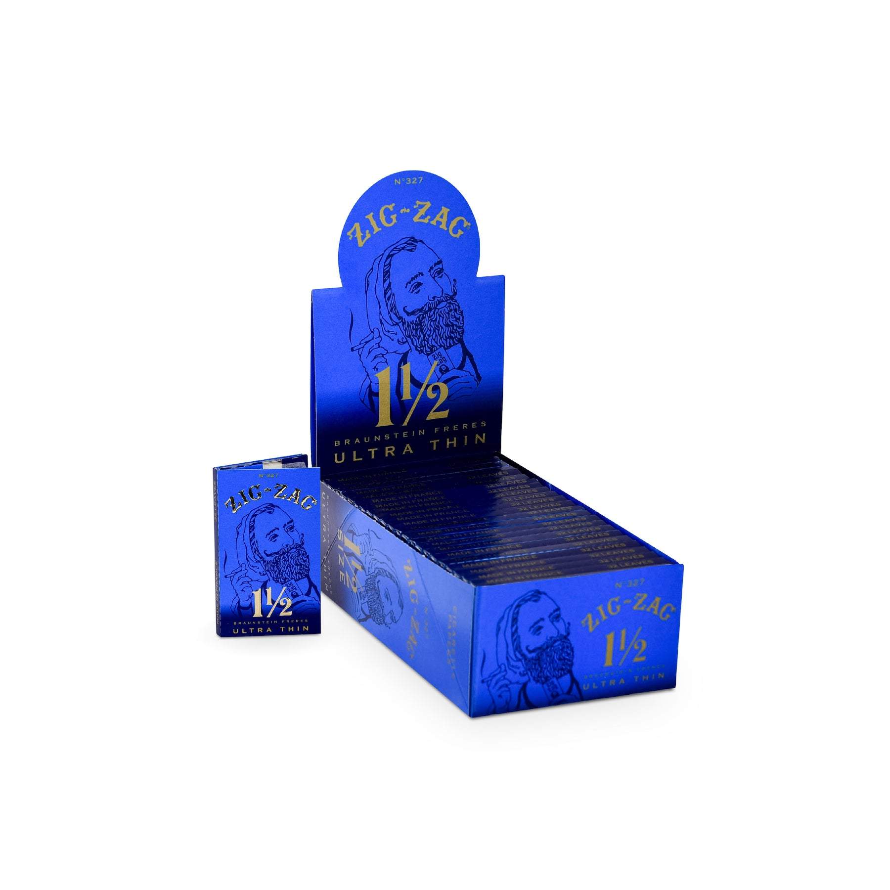 ZIG-ZAG ULTRA THIN ROLLING PAPERS 1 1/2 (24CT/DISPLAY)