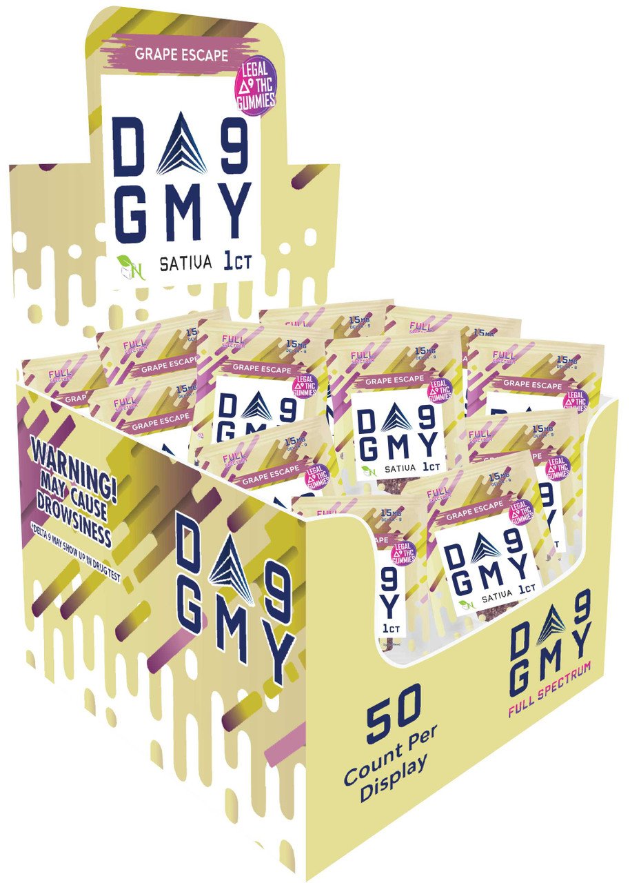 AGFN D9 GMY 50CT/DISPLAY GRAPE ESCAPE 051622642031