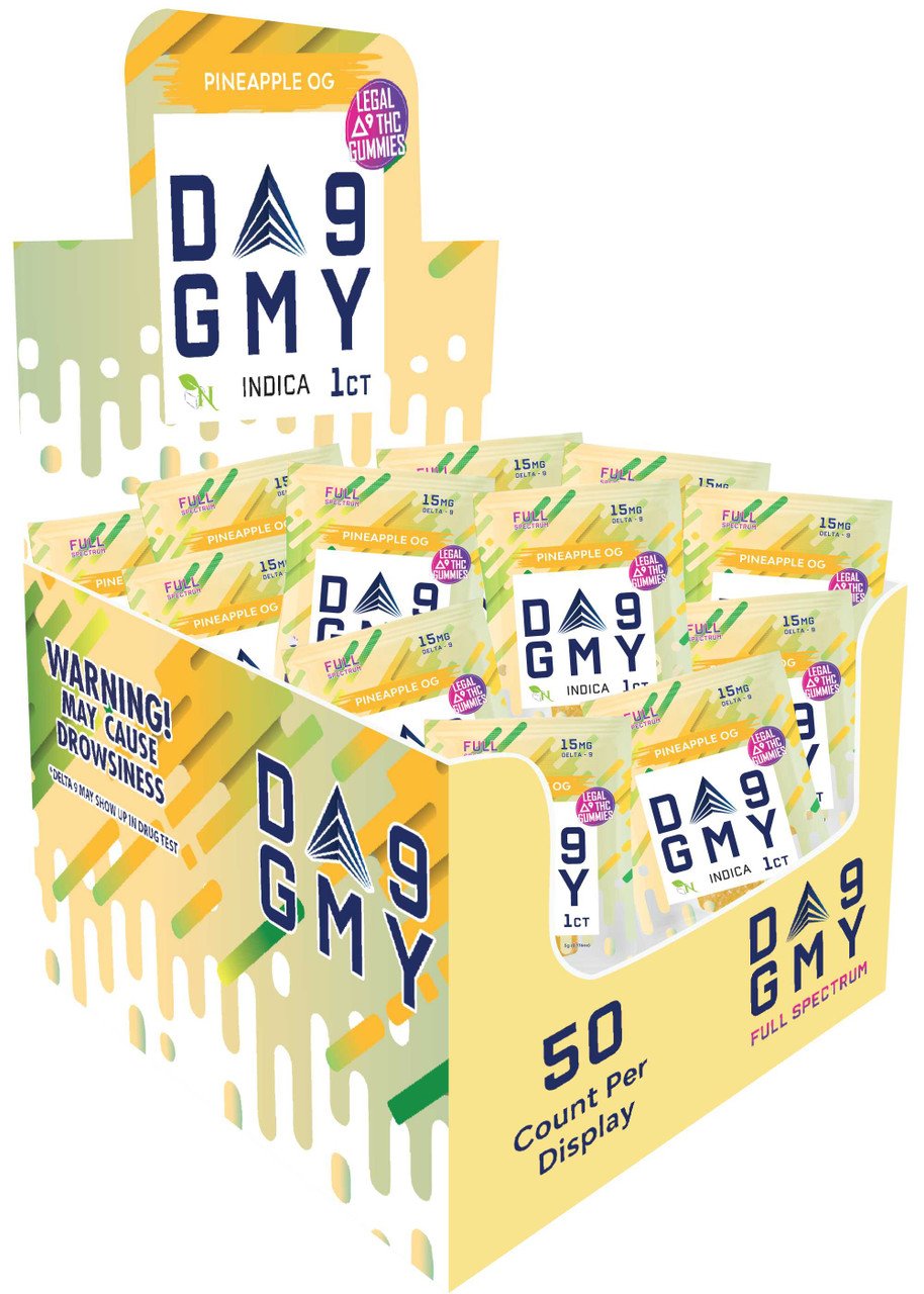 AGFN D9 GMY 50CT/DISPLAY PINEAPPLE OG 051622870359