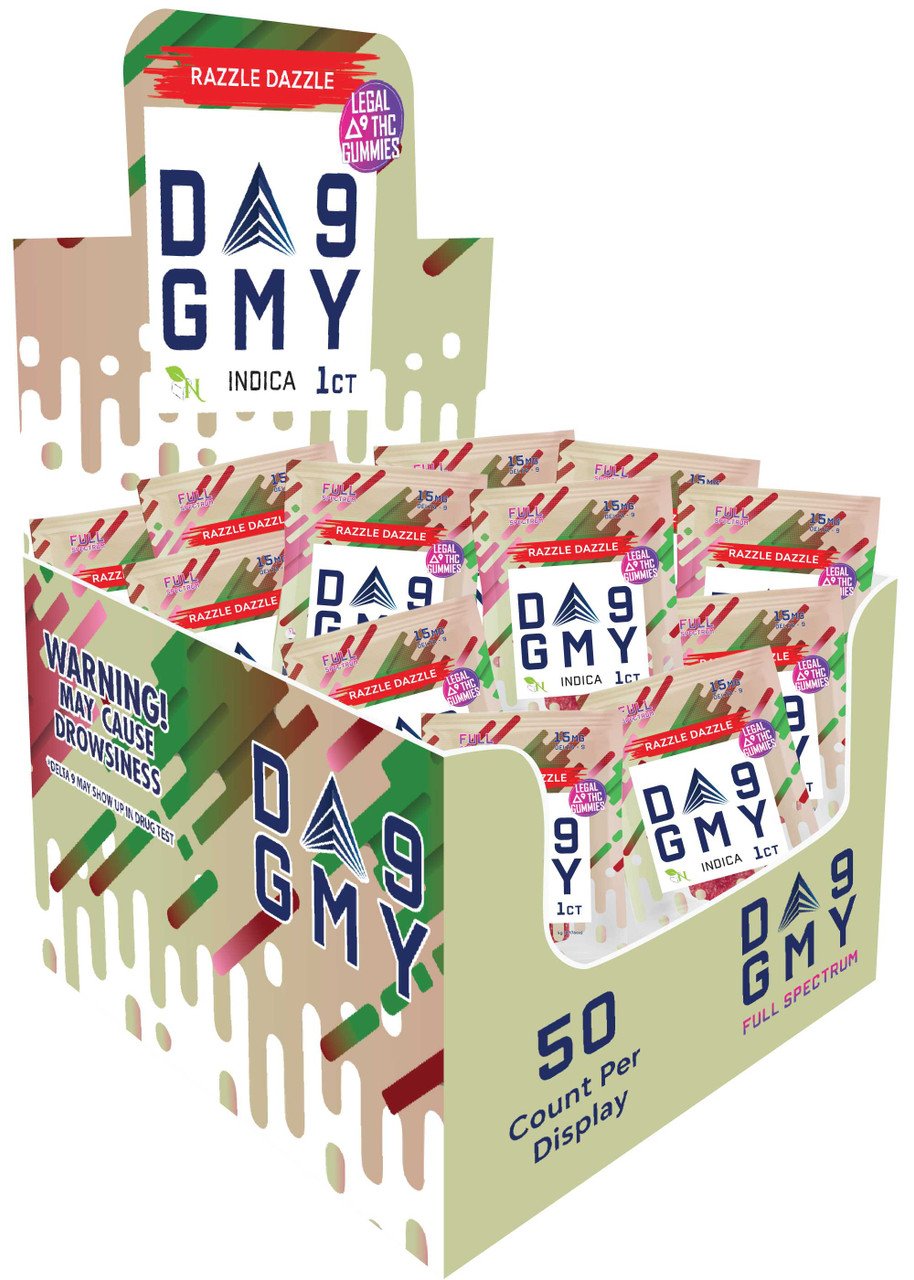 AGFN D9 GMY 50CT/DISPLAY RAZZEL DAZZEL 051622742038