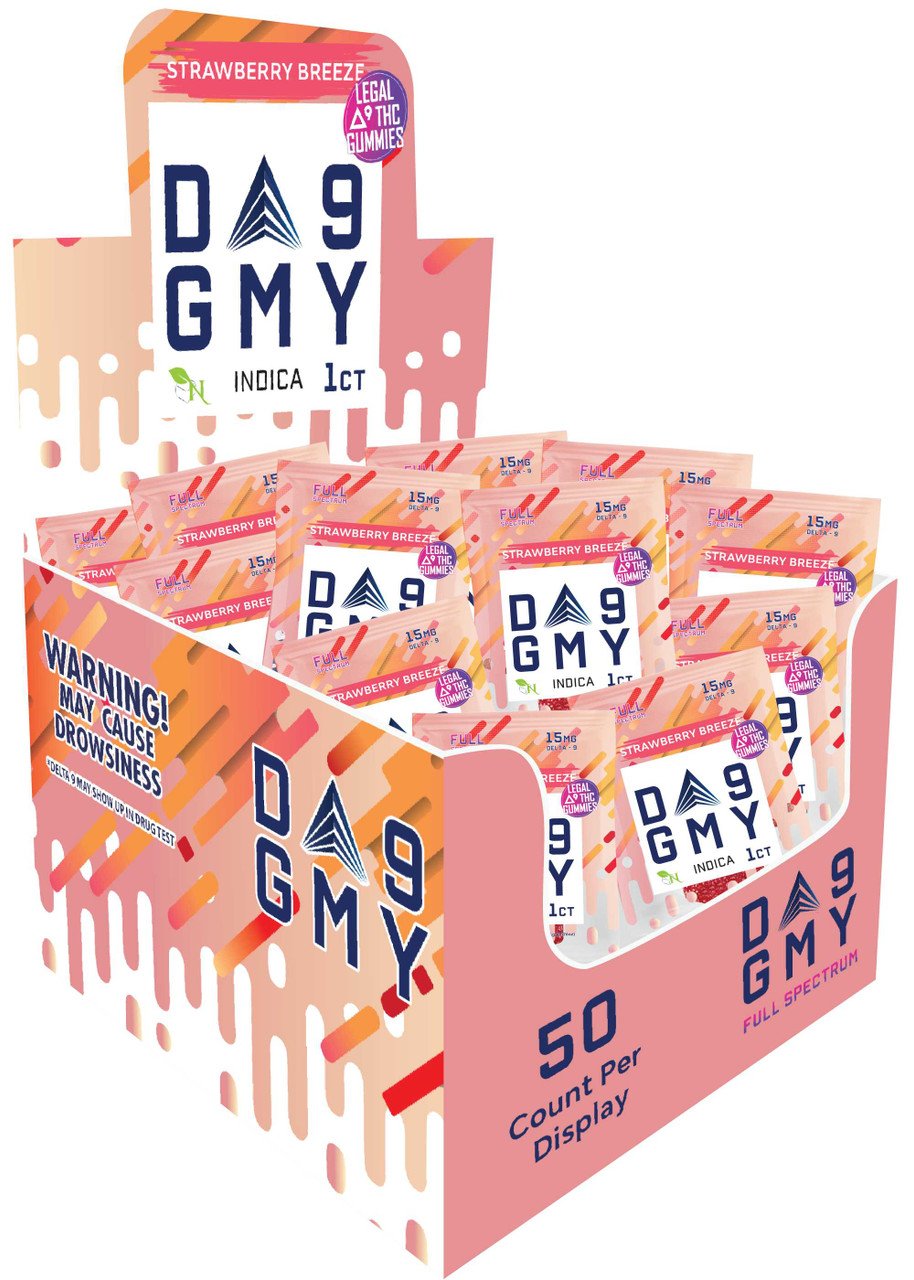 AGFN D9 GMY 50CT/DISPLAY STRAWBERRY BREEZE 051622407951