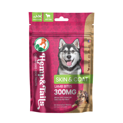 HEMP & TAILS CBD INFUSED PET TREATS BY AGFN 300MG BAG (60 DELICIOUS TREATS)