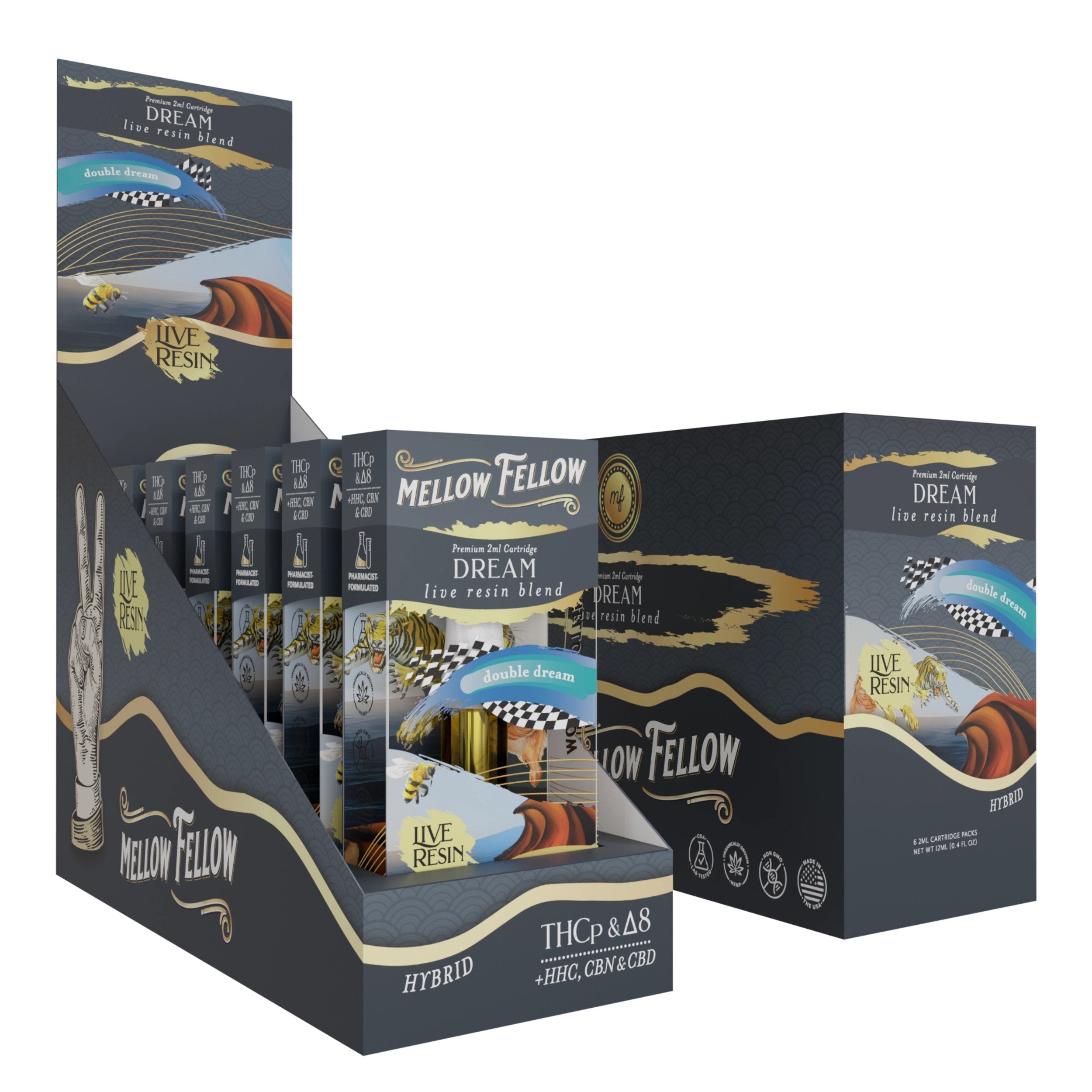 MELLOW FELLOW 2ML LIVE RESIN CARTRIDGE