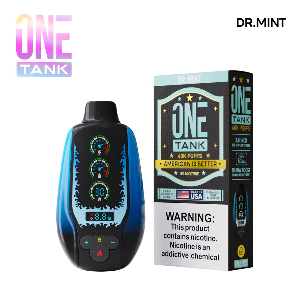 ONE TANK 40K DISPOSABLE USA BUILT (5CT DISPLAY)