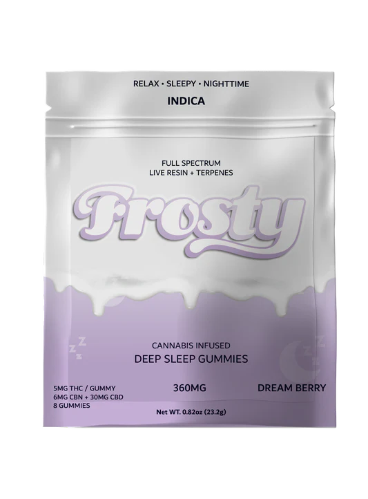 FROSTY FULL SPECTRUM + LIVE RESIN GUMMIES 360MG BAG