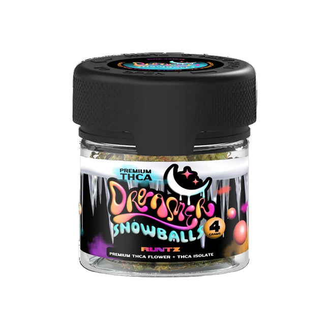 DREAMER PREMIUM THC-A 4G FLOWER SNOWBALLS RUNTZ (HYBRID) 853606007481