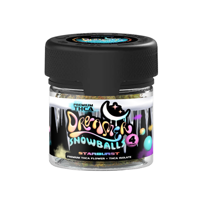 DREAMER PREMIUM THC-A 4G FLOWER SNOWBALLS STARBURST (SATIVA) 853606007498