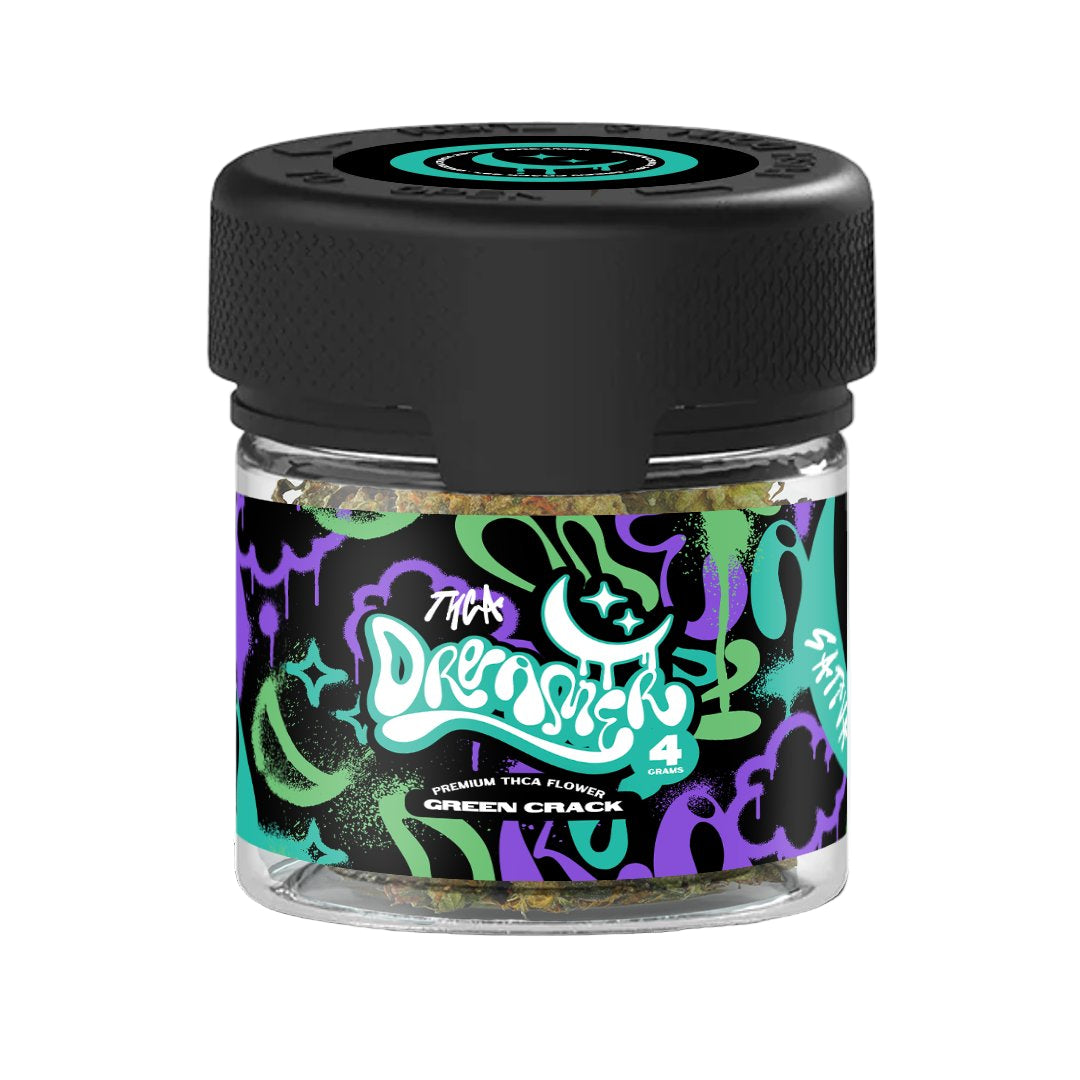 DREAMER PREMIUM THC-A FLOWER GREEN CRACK (SATIVA) 850041930886