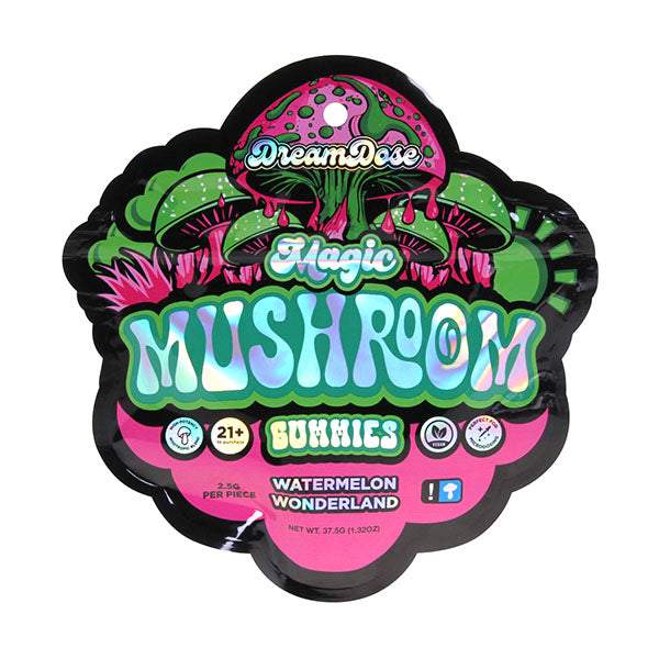 DREAM DOSE MAGIC MUSHROOM GUMMIES WATERMELON WONDERLAND 811960031030