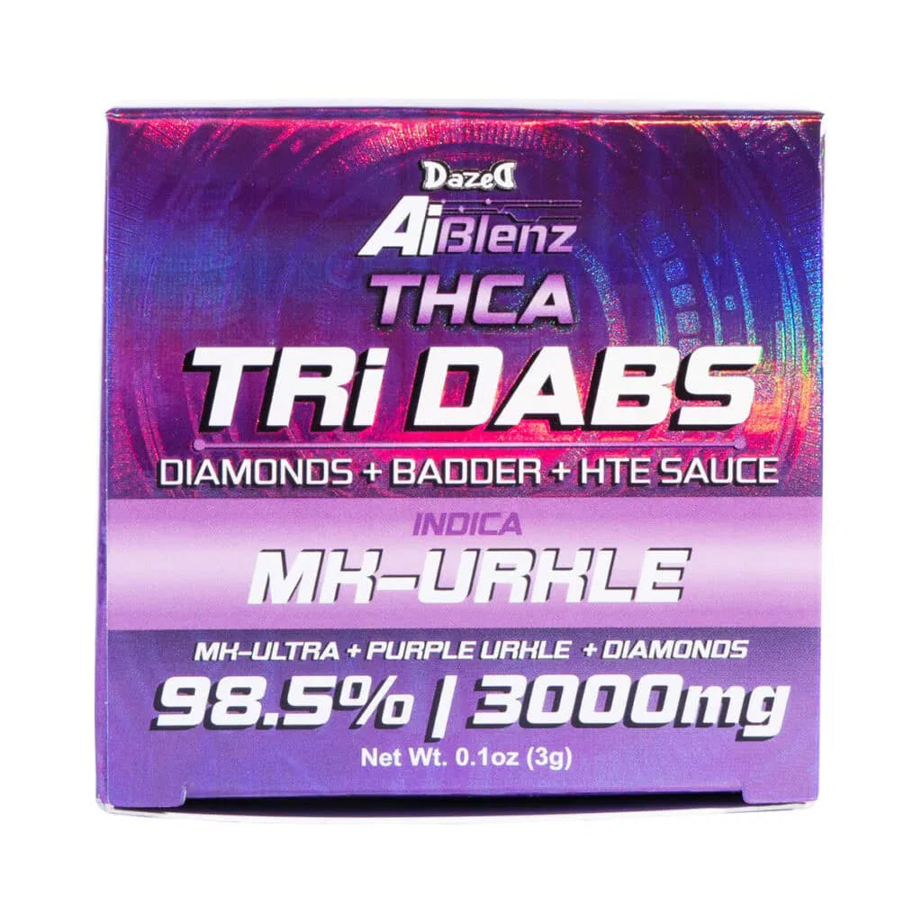 AIBLENZ 3 GRAM THC-A DIAMONDS + BADDER TRI DABS