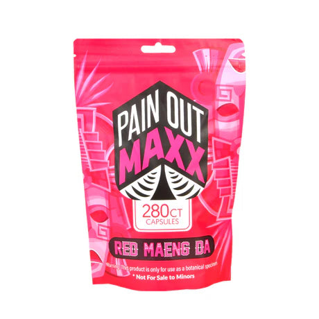 PAIN OUT MAXX 280CT KRATOM CAPSULES