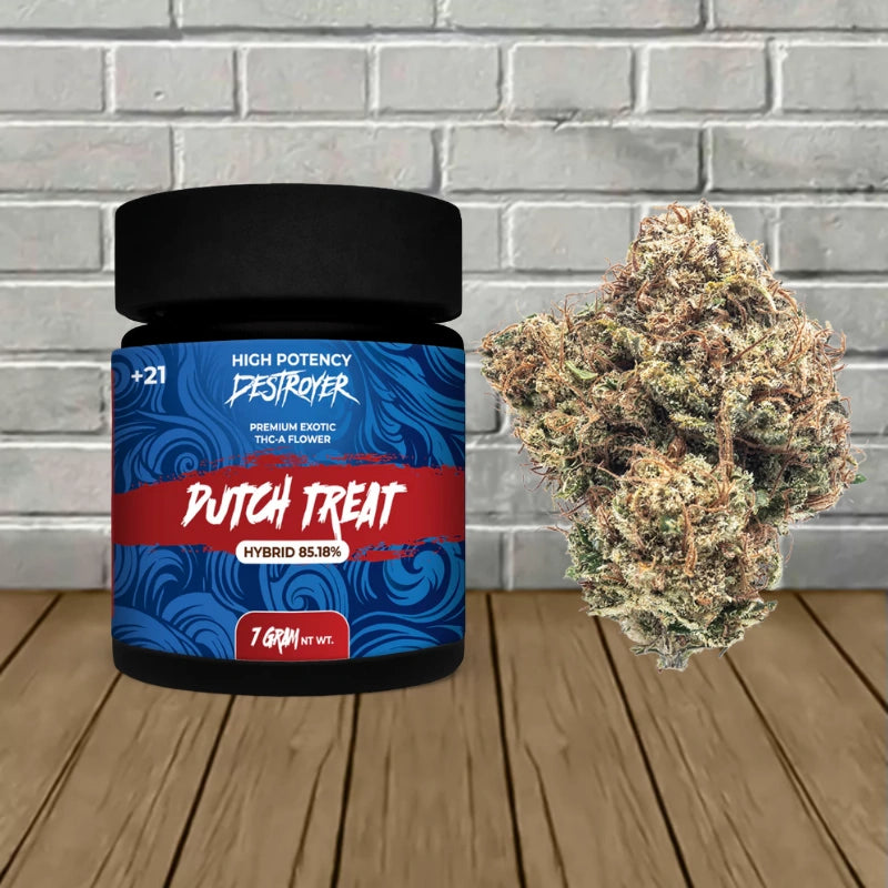 DESTROYER 7 GRAM THC-A FLOWER JAR