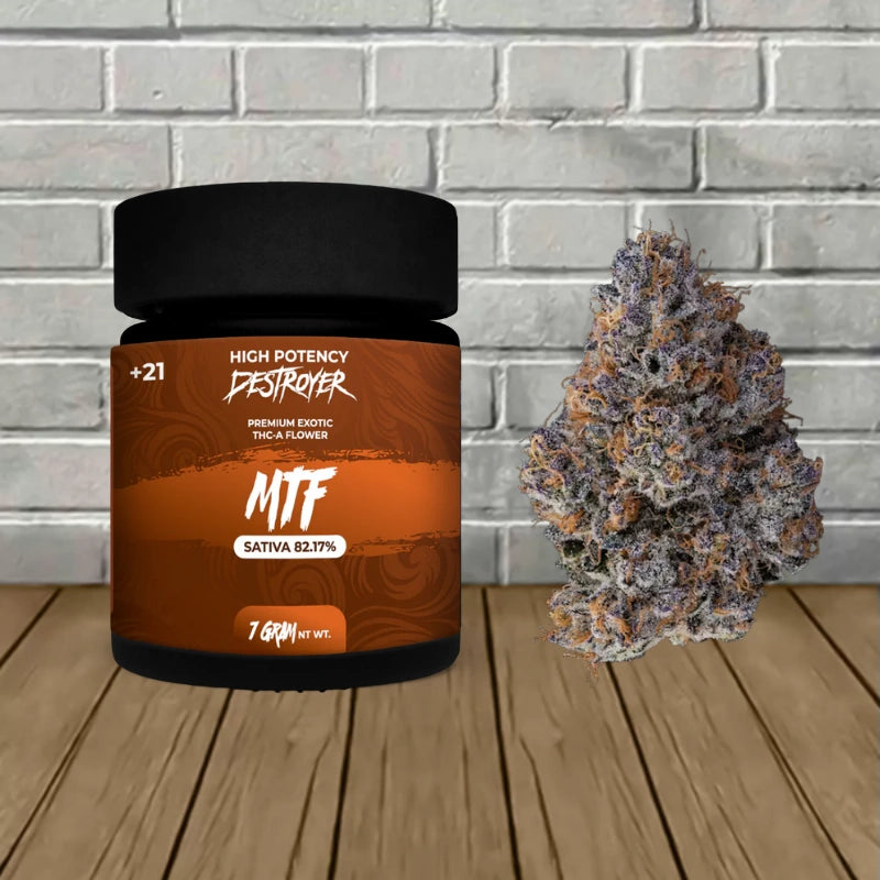 DESTROYER 7 GRAM THC-A FLOWER JAR