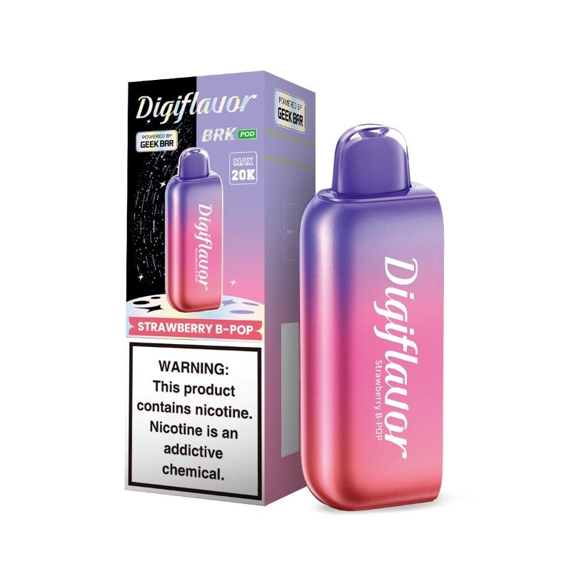 DIGIFLAVOR BRK POD POWERED BY GEEK BAR 20K PUFF (5CT DISPLAY)