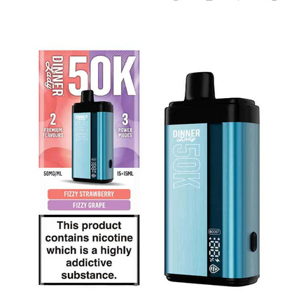 DINNER LADY 50K DISPOSABLE MADE IN UK (5CT DISPLAY)